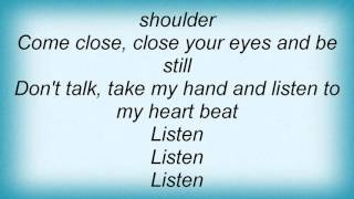 Linda Ronstadt - Don&#39;t Talk (Put Your Head On My Shoulder) Lyrics