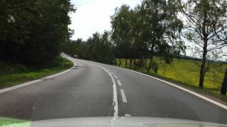 Driving on a Country Road in Bohemia