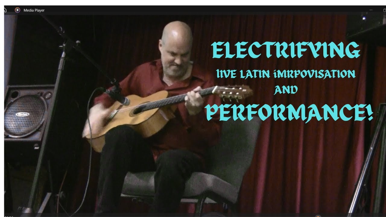 Promotional video thumbnail 1 for Flamenco & Jazz Guitarist
