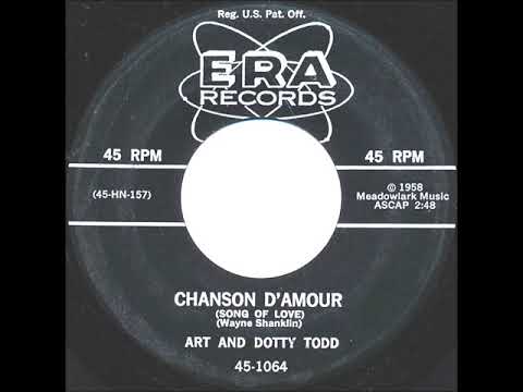 Chanson D'Amour Song of Love - Art & Dotty Todd Stereo 1957