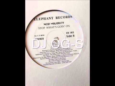 New Majority ‎-- Stop What's Goin' On (Grandmaster Caz prod. RARE RANDOM RAP 1993 Hip Zulu Mix)
