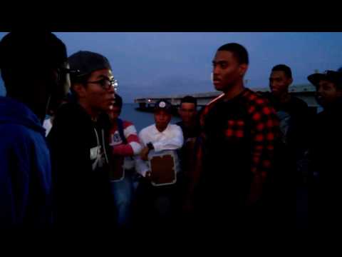 Dey Lyon - T-rex vs Tony Worldz - Black Block -- Duro al Hueso( 2vs2 )