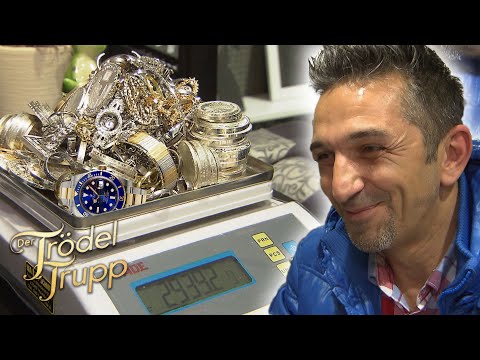 Tresor geöffnet: Mauro findet eine Rolex, Gold und Silber | Der Trödeltrupp | RTLZWEI Home