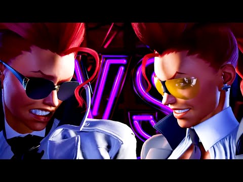 Street Fighter 6 - All C.Viper Walk Out/Character Select/Face Animations