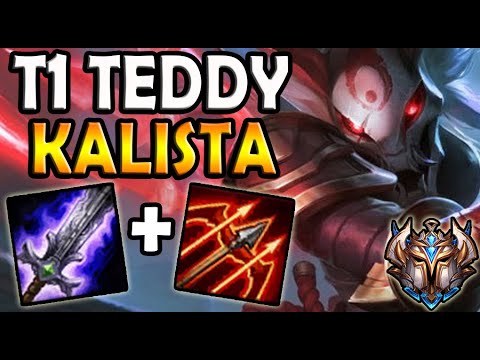 T1 Teddy Kalista ADC vs Kaisa - Lol Korea Ranked ✔️