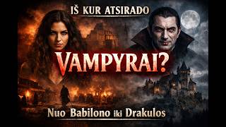 Iš kur atsirado vampyrai? Nuo Babilono iki Drakulos.