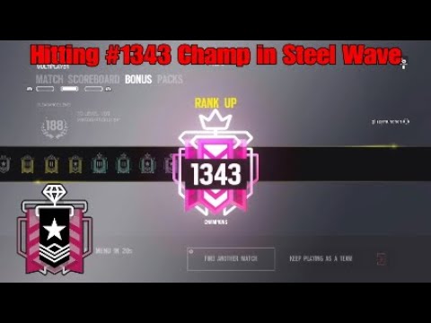 Hitting Champion in Operation Steel Wave - (PS4) Rainbow Six Siege Gameplay