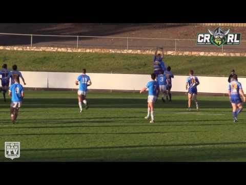 2017 Canberra RL 1st Grade R8 Highlights - Queanbeyan Blues Vs West Belconnen Warriors