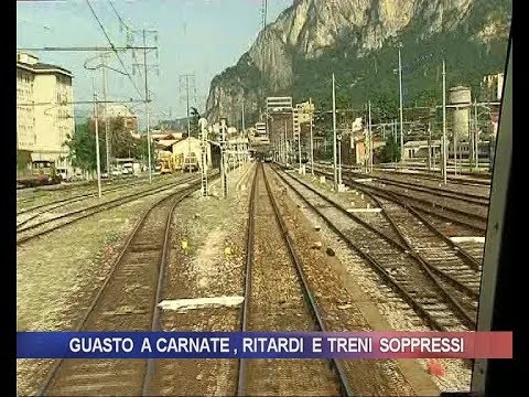Guasto a Carnate, ritardi e treni soppressi