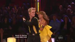 Karina Smirnoff &amp; Aaron Carter 90s Samba