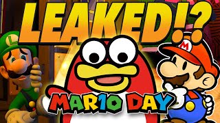 RUMOR: Mar10 Day Content Leaked by Pyoro!?