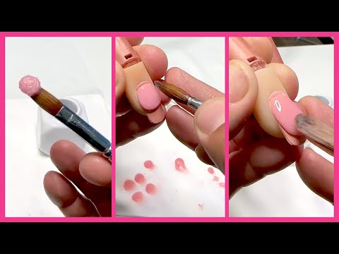 YN NAIL SCHOOL - A Refresher Course On How to Get Good Acrylic Consistency