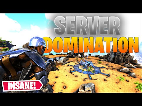 How We DOMINATED The ENTIRE SERVER - ARK