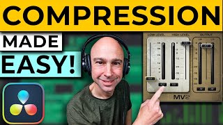 Video thumbnail for EASY Audio Compression 🔊 in DaVinci Resolve 18 | Waves MV2  🎛 by Jason Yadlovski