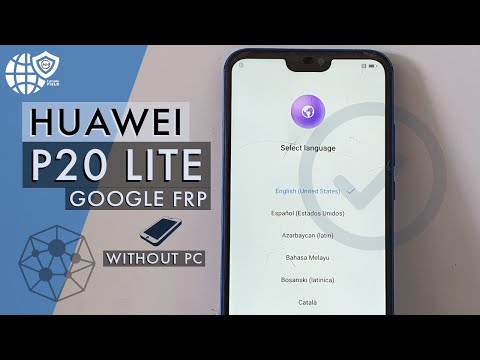 Huawei P20 Lite FRP Bypass Without PC || How To Remove Google Account On Huawei P20lite ||Without PC