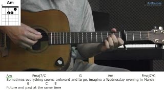 How to play You Don't Know with Milow (Guitar lesson)