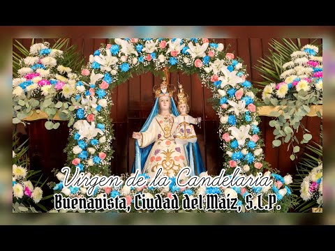 🎥1️⃣Fiesta Patronal Virgen de la Candelaria desde Buenavista, Ciudad del Maíz, S.L.P., 02/Feb/2024