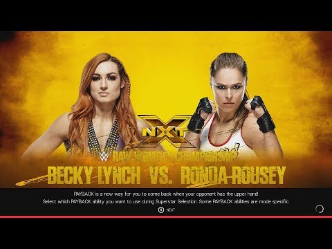 [WWE 2K19] Becky Lynch vs. Ronda Rousey (WWE Raw Women's Championship)