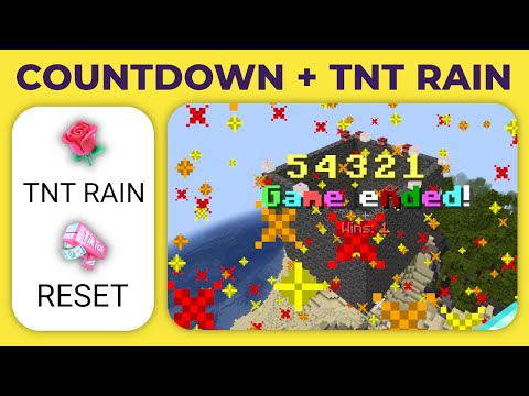 TT LIVE With Harry - Streamer vs Viewers 2.0 WITH COUNTDOWN - TNT Rain Added - Free TikTok LIVE Minecraft Game Tutorial
