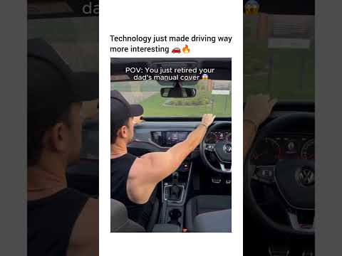 When modern gadgets completely change your driving experience 😎