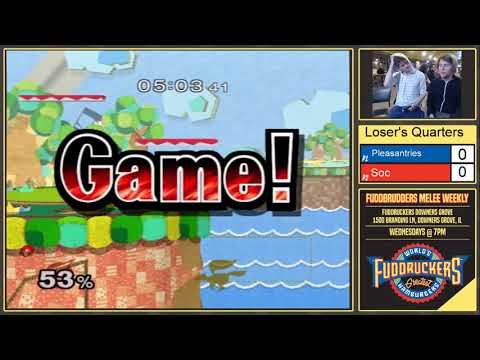 Fuddbrudders 15 - Pleasantries (Samus) vs Soc (Fox) - LR6