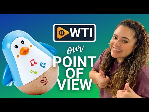 Hape Penguin Musical Wobbler | Colorful Wobbling Melody Penguin - WTI product video review
