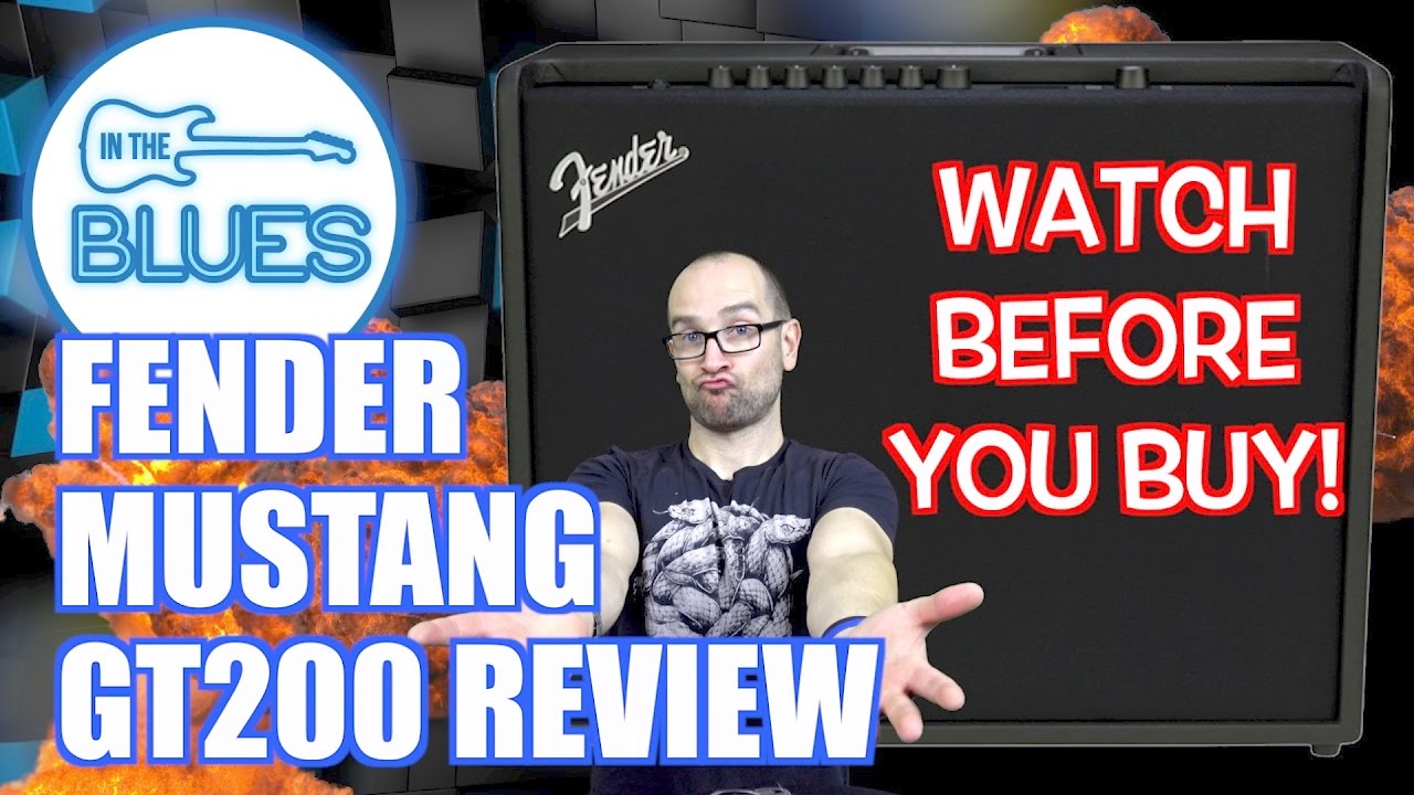 Fender Mustang GT200 Guitar Amplifier - My Full & Honest Review