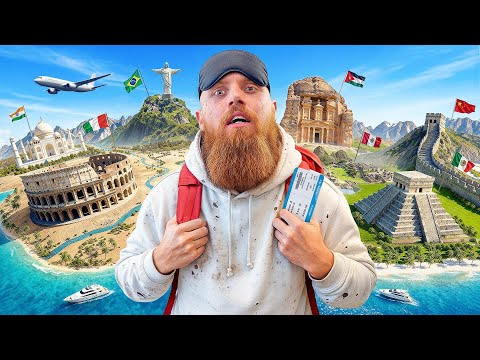 I Have 7 Days to Visit ALL 7 Wonders of the World