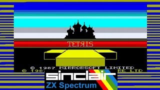 ZX Spectrum Games - Tetris