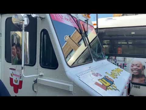Getting Ice cream From Luis ice cream truck
