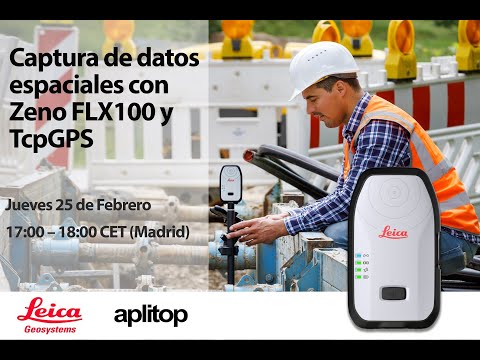 Captura de datos espaciales con Zeno FLX100 y TcpGPS