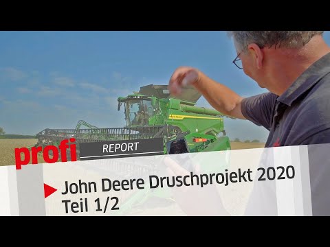 John Deere Druschprojekt 2020: Teil 1/2 | profi #Report