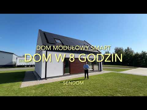 Dom w 8 godzin-zobacz co jest w ofercie ? #sendom #budowa #domyprefabrykowane #domszkieletowy