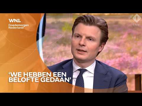 VVD leader Ruben Brekelmans wants to keep things calm: 'Gas tap in Groningen will remain closed'