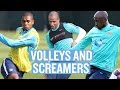 Volleys Screamers Fernandinho Mangala Fernando Man City Training