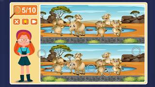 Viki Spotter: Zoo, Level 20 Walkthrough, 1080p/60FPS.