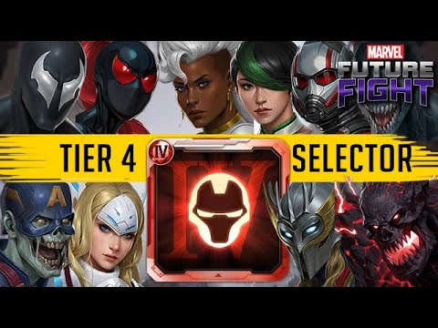 TIER 4 SELECTOR GUIDE 2025 (1st to 14th Ranked) - Marvel Future Fight