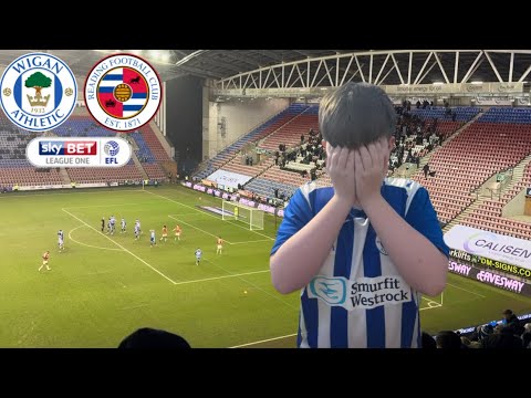 READING WIN IT LATE AGAINST NO MANAGER WIGAN! | Wigan Athletic Vs Reading FC VLOG