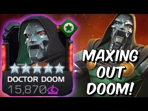 Doctor Doom Rank 5 Rank Up & Act 6 God Tier Gameplay! - 5/65 - Marvel Contest of Champions
