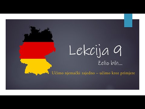 (A1) LEKCIJA 9 - MÖCHTEN