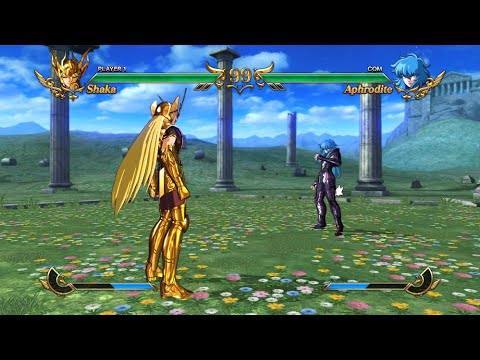Saint Seiya: Solders' Soul - Virgo Shaka Vs Pisces Aphrodite (Surplice)