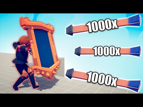 HALLOWEEN MIRROR SHIELD vs 1000x OVERPOWERED UNITS - TABS | Totally Accurate Battle Simulator 2023