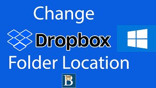 Move Dropbox Folder location  - Change the Dropbox directory location