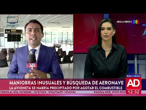 Maniobras inusuales y búsqueda de aeronave tras intento de aterrizaje de emergencia