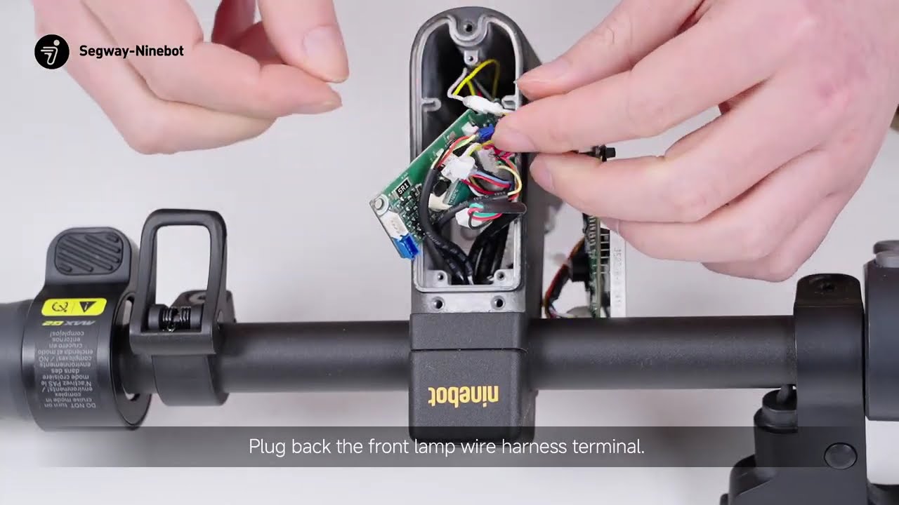 Segway MAX G2--Dashboard Replace