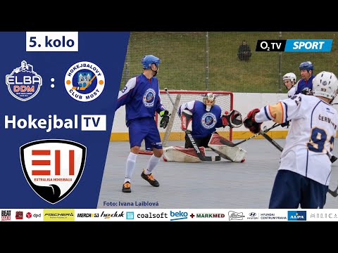 5. kolo Extraligy hokejbalu - Elba DDM Ústí nad Labem vs. HBC Most | 28.9. 2021