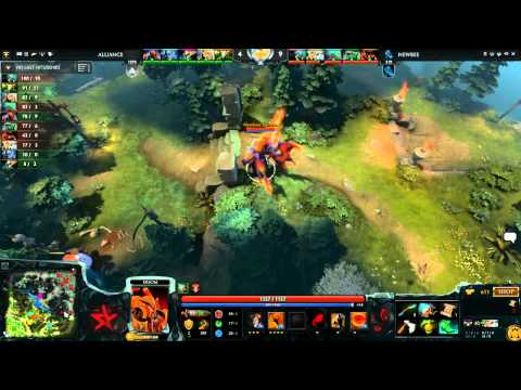 The Alliance vs NewBee , WCA WB Final, Game 1