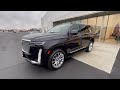 22' Cadillac Escalade Prem Lux 4WD 4021N Gray on BLK Radiant Pack @ Napleton Cadillac Libertyville