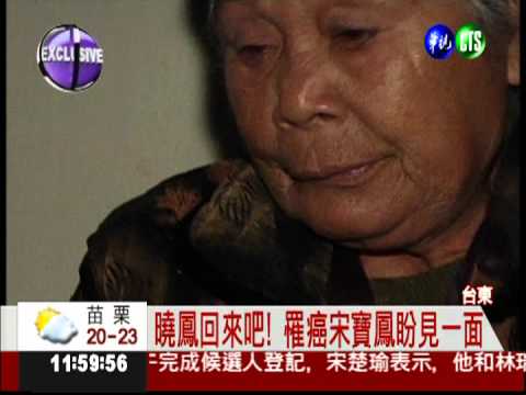 曉鳳回來吧! 何母首度露面喊話