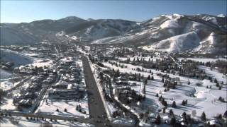 preview picture of video 'Winter Aerial of Park City, Utah Real Estate'